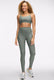 Green Fog Crosshatch Cadent Legging Set