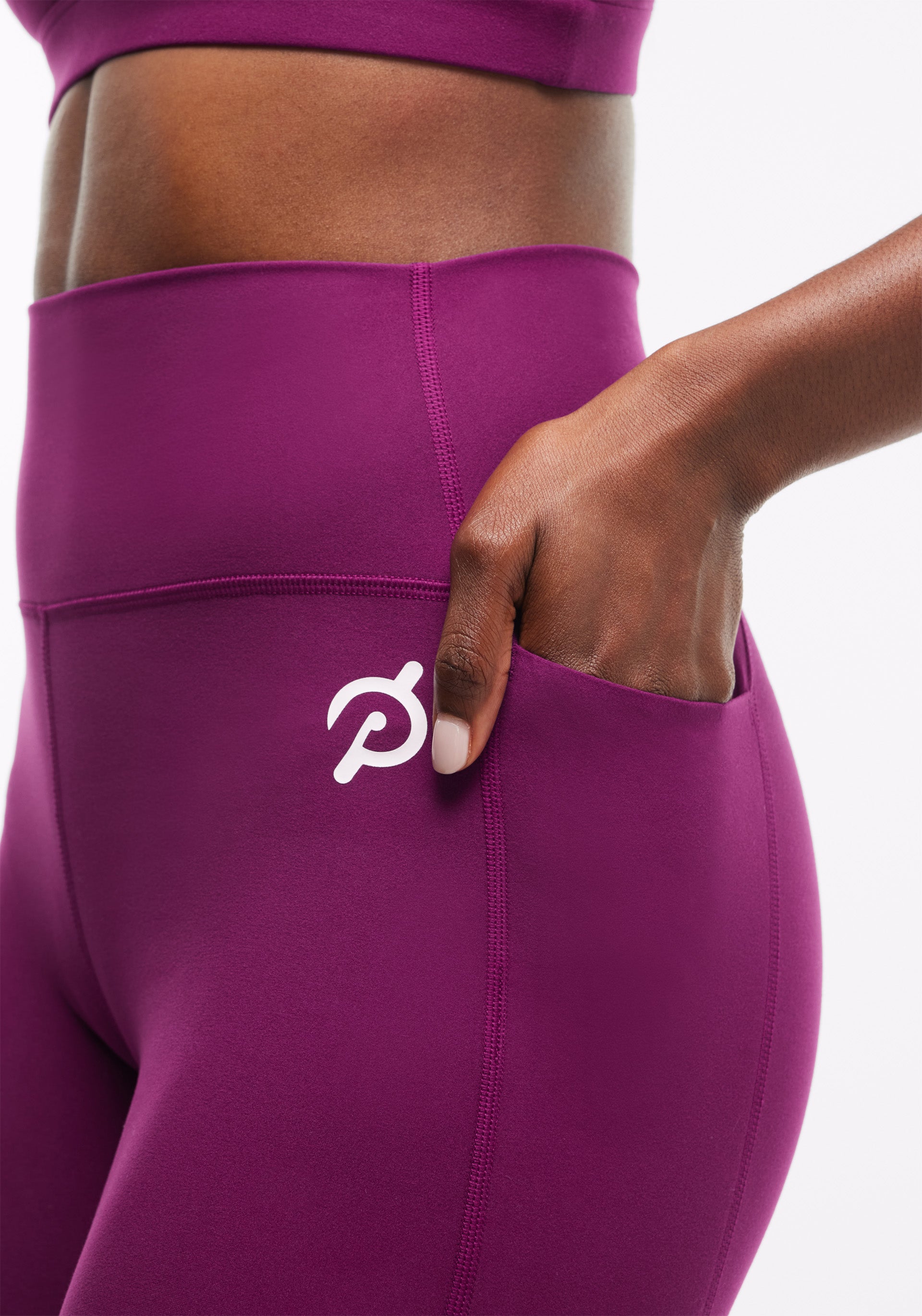 Cadent High Rise Pocket Legging – Peloton Apparel US