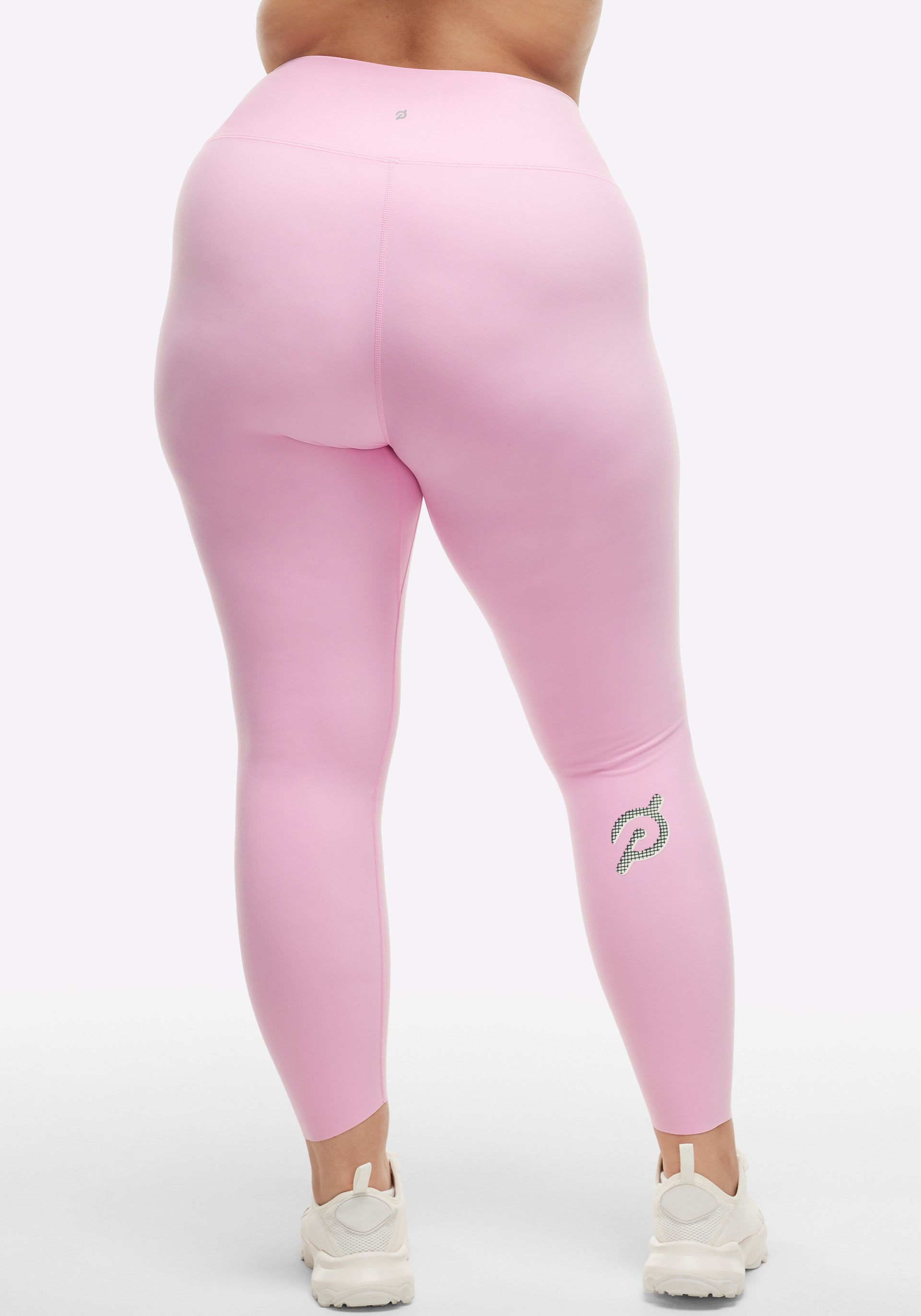 Peloton pink high quality checkered leggings