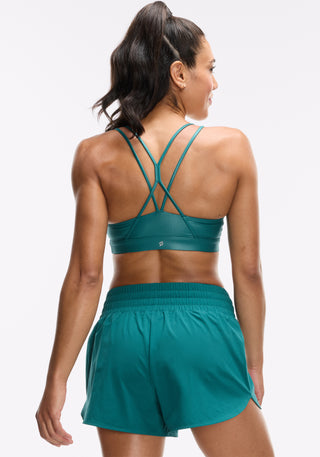 Cadent Shimmer Glaze Strappy Elevate Bra