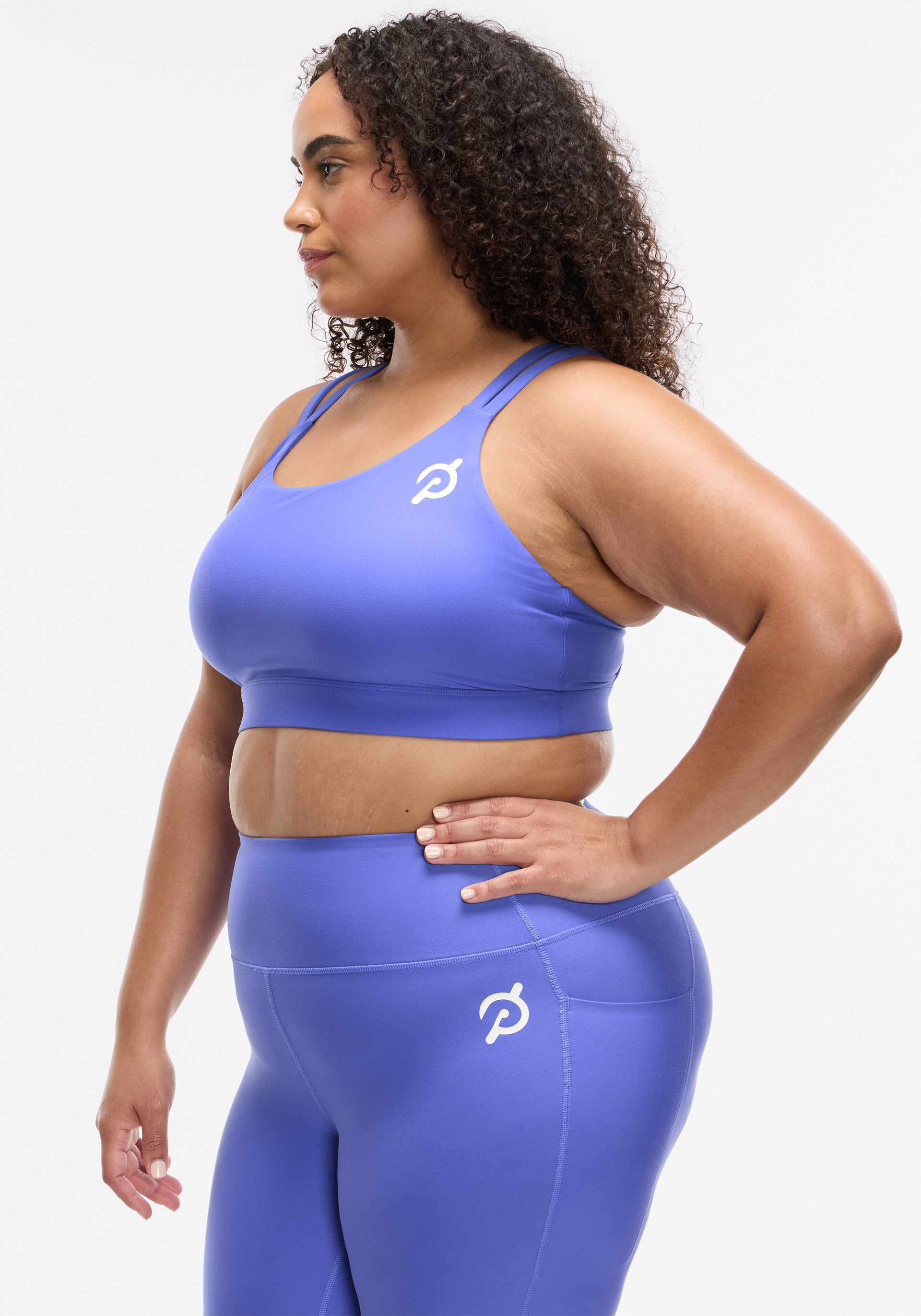 Peloton X Beyond Yoga orders NWT small work it out bra blue