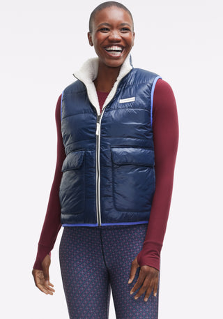 Cozy Fleece Reversible Vest