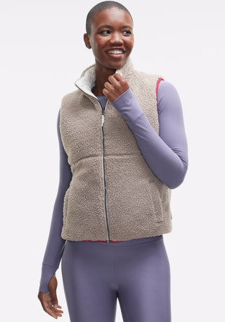 Cozy Fleece Reversible Vest