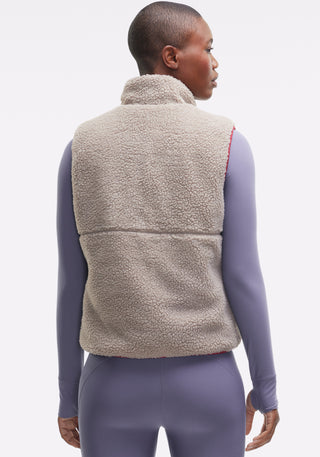 Cozy Fleece Reversible Vest