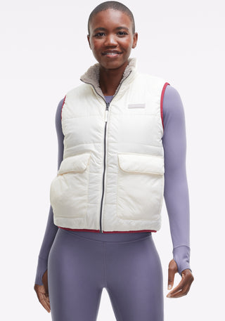 Cozy Fleece Reversible Vest