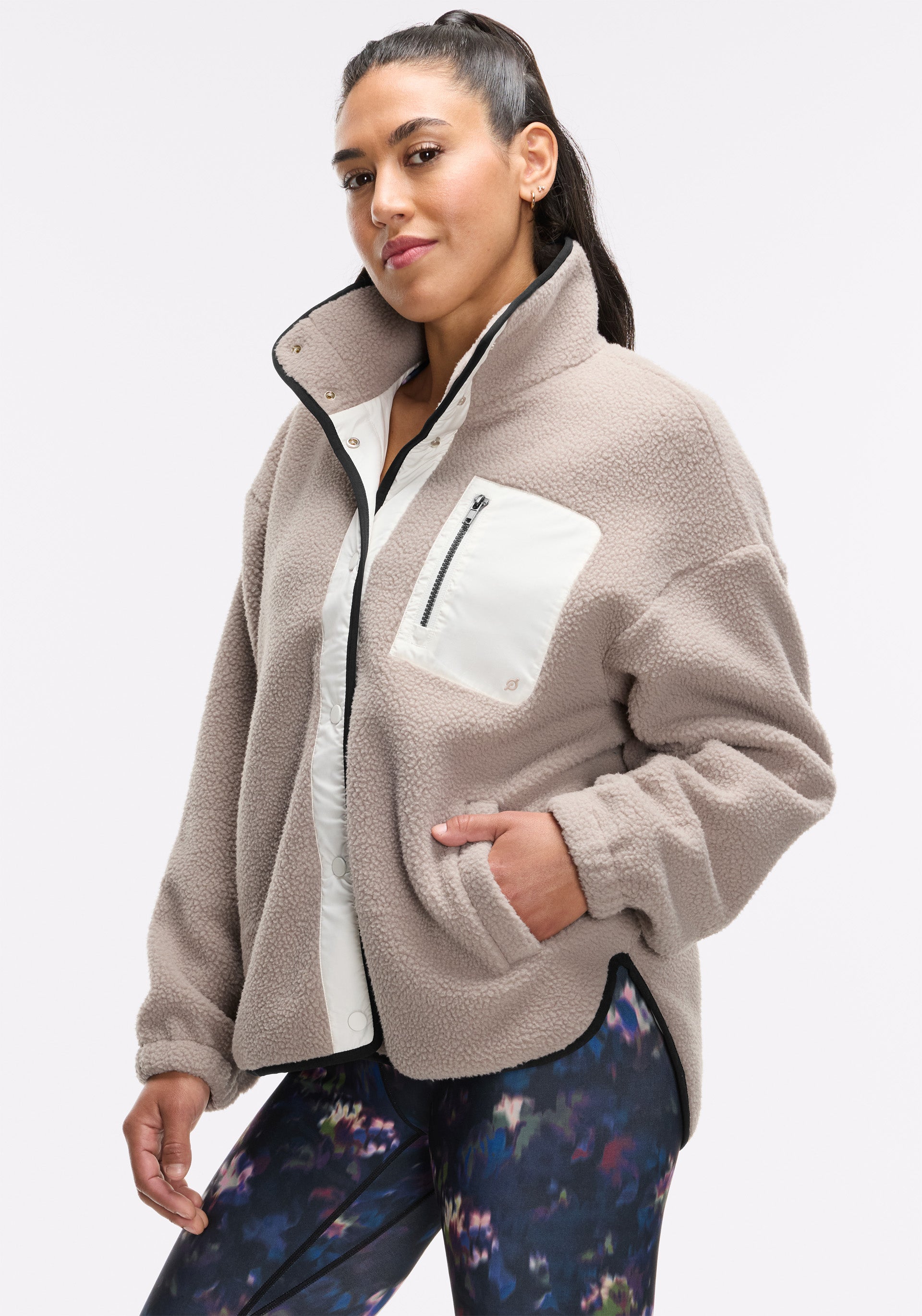 Cozy fleece jacket hotsell