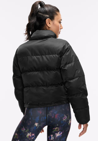 Shine Crop Puffer Jacket