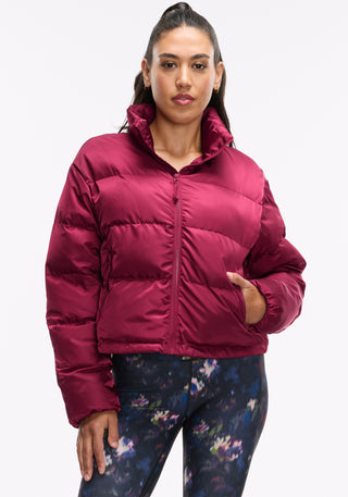 Shine Crop Puffer Jacket