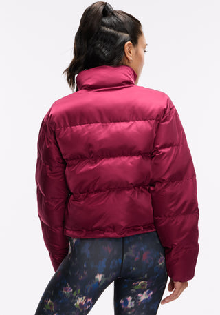 Shine Crop Puffer Jacket