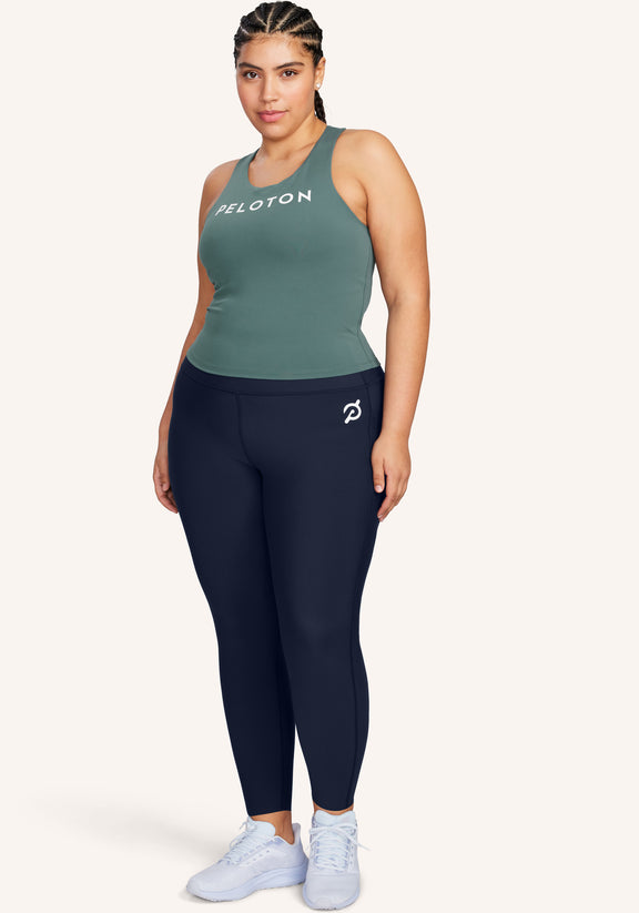  adidas x Peloton Women's Plus Size 7/8 Length Head.Rdy  Athletic Tights, Black/White/Multi 1X : Clothing, Shoes & Jewelry