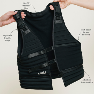 The Stakt Adjustable Weighted Vest