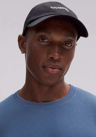 Cotton-Blend Waffle Knit Long-Sleeve Shirt