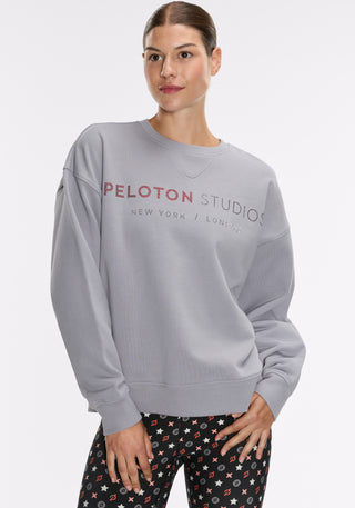 Cotton Gemstone Logo Crewneck