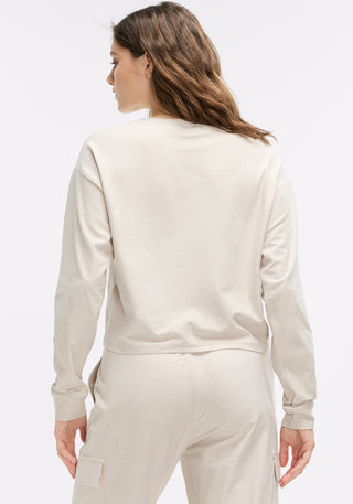 Dreamblend Split Neck Long Sleeve