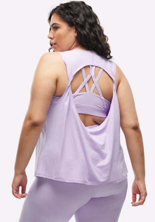 Dreamblend Double Twist Back Tank