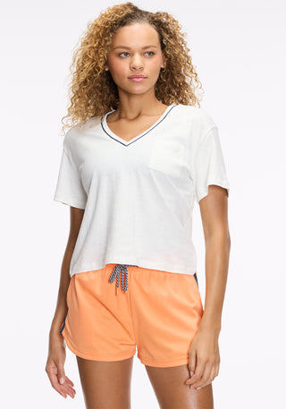 Elina V Neck Tee