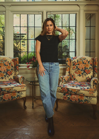 Cumulus 90's Baby Tee - Black