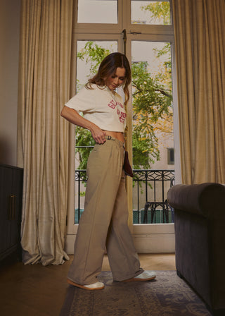 Wide Leg FlexTech Trouser