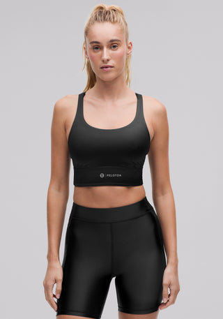 lululemon Energy Longline Bra | Medium Support, B–D Cups Satin Shine