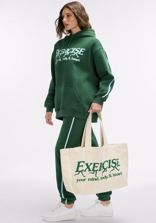 Exercise Your Mind, Body & Heart Tote Bag