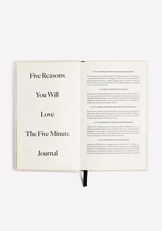 The Five Minute Journal