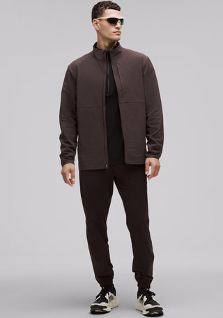 Grid Fleece Full-Zip Jacket