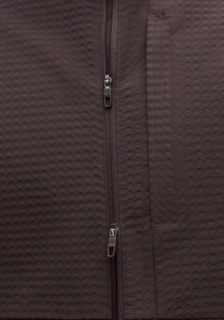 Grid Fleece Full-Zip Jacket