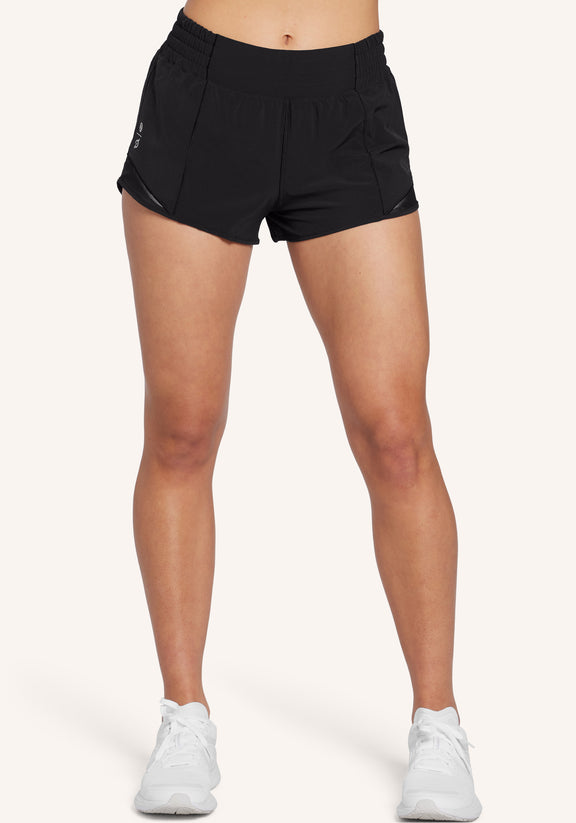 Bo+Tee On Track Mini Runner Shorts In Pink Size M