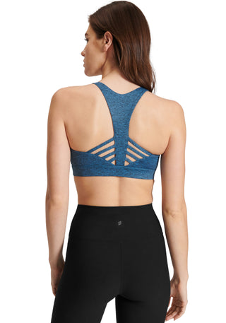 Heathered Strappy Bra