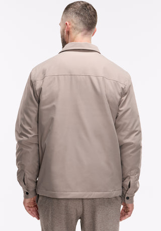 Insulated Snap-Front Overshirt