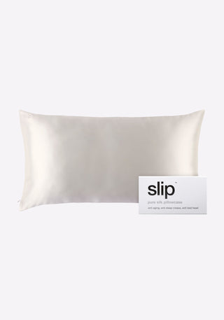 White King Zippered Pillowcase