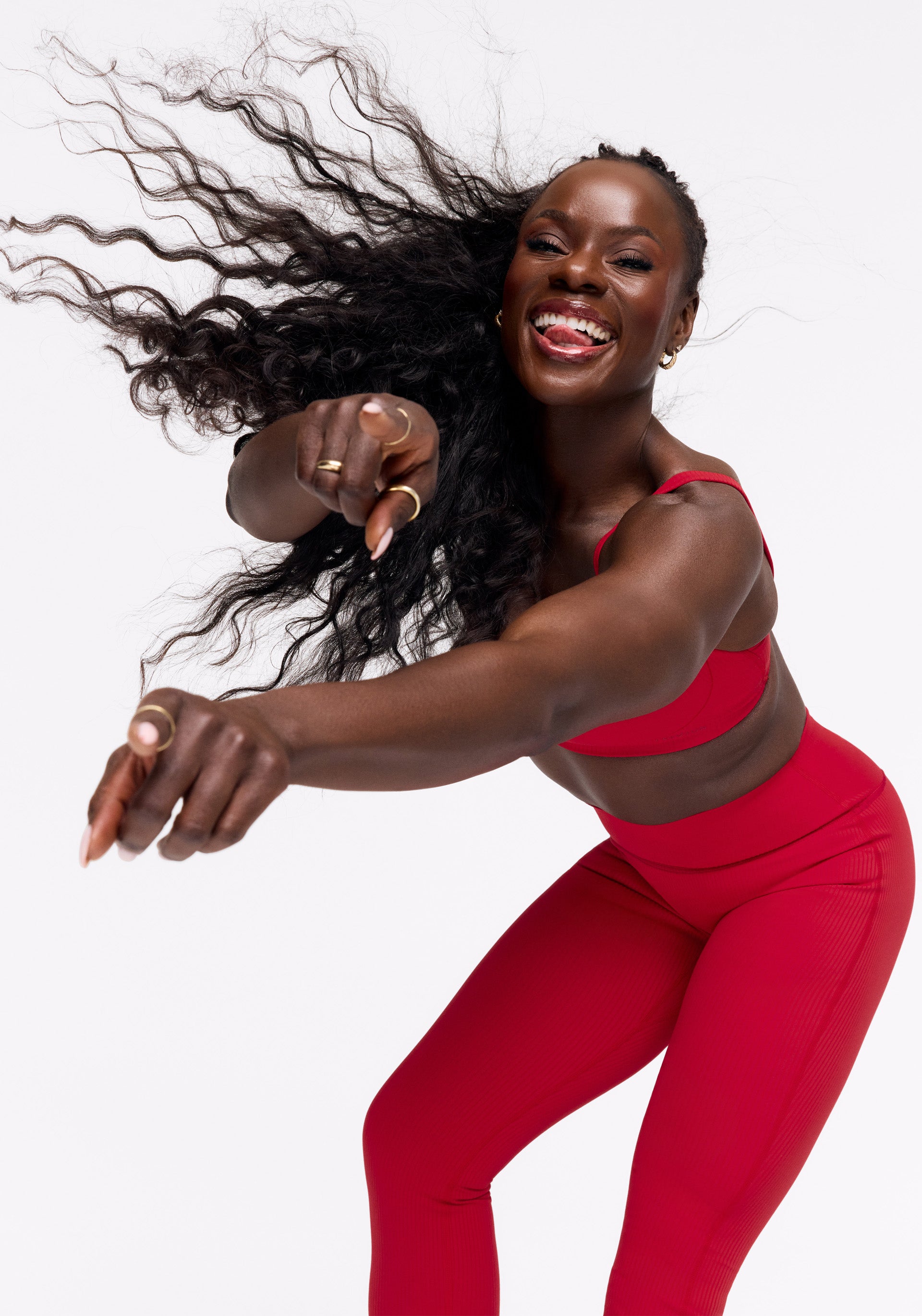 Active Rib Strappy Longline Bra