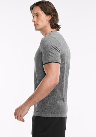 Seamless Melange Short Sleeve