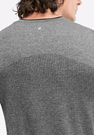 Seamless Melange Short Sleeve