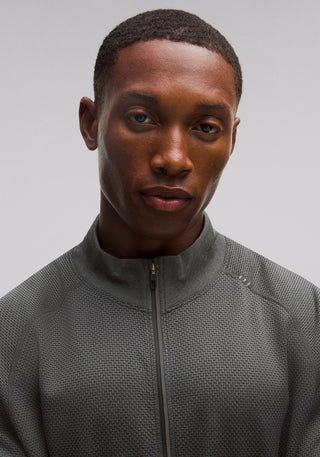 Metal Vent Tech Half Zip | Textured Knit