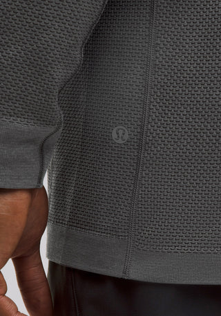 Metal Vent Tech Half Zip | Textured Knit