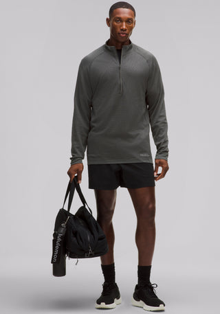 Metal Vent Tech Half Zip | Textured Knit