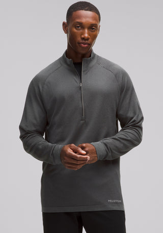 Metal Vent Tech Half Zip | Textured Knit