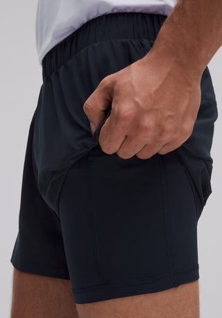 Mile Maker Ripstop Lined Short 4"