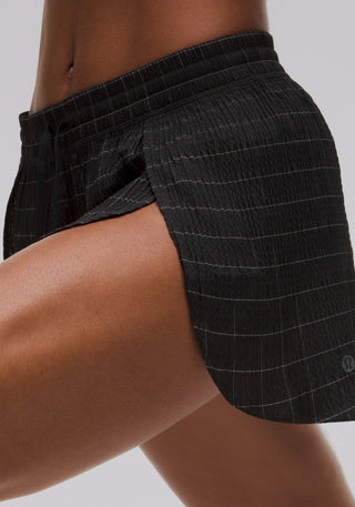 Negative Split Textured Run Short 2.5" | Reflective