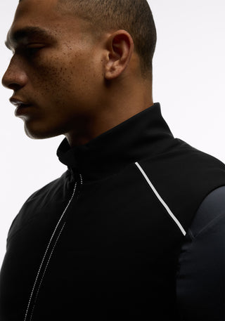 Padded Full Zip Run Vest