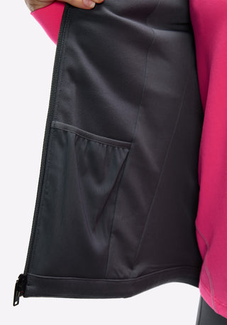 Padded Full Zip Run Vest