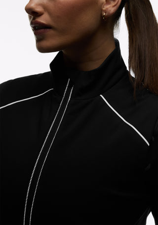 Padded Full Zip Run Vest