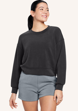 Perfectly Oversized Crop Crew Softstreme