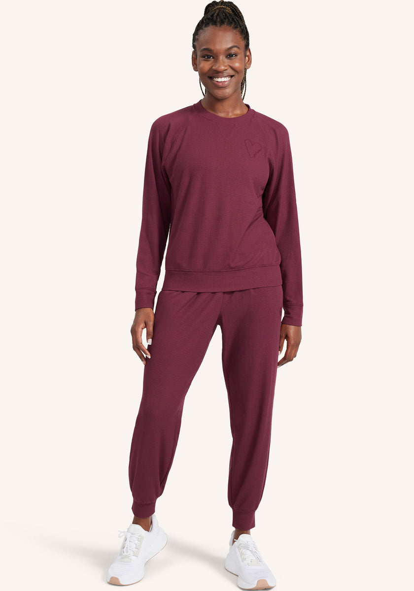 Waffle PJ Set Peloton Apparel US