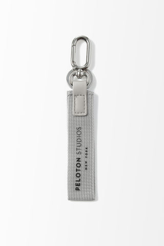 Peloton Studios Needlepoint Keychain