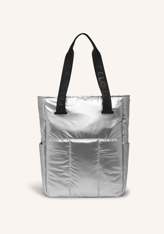 Peloton Metallic Puffer Tote