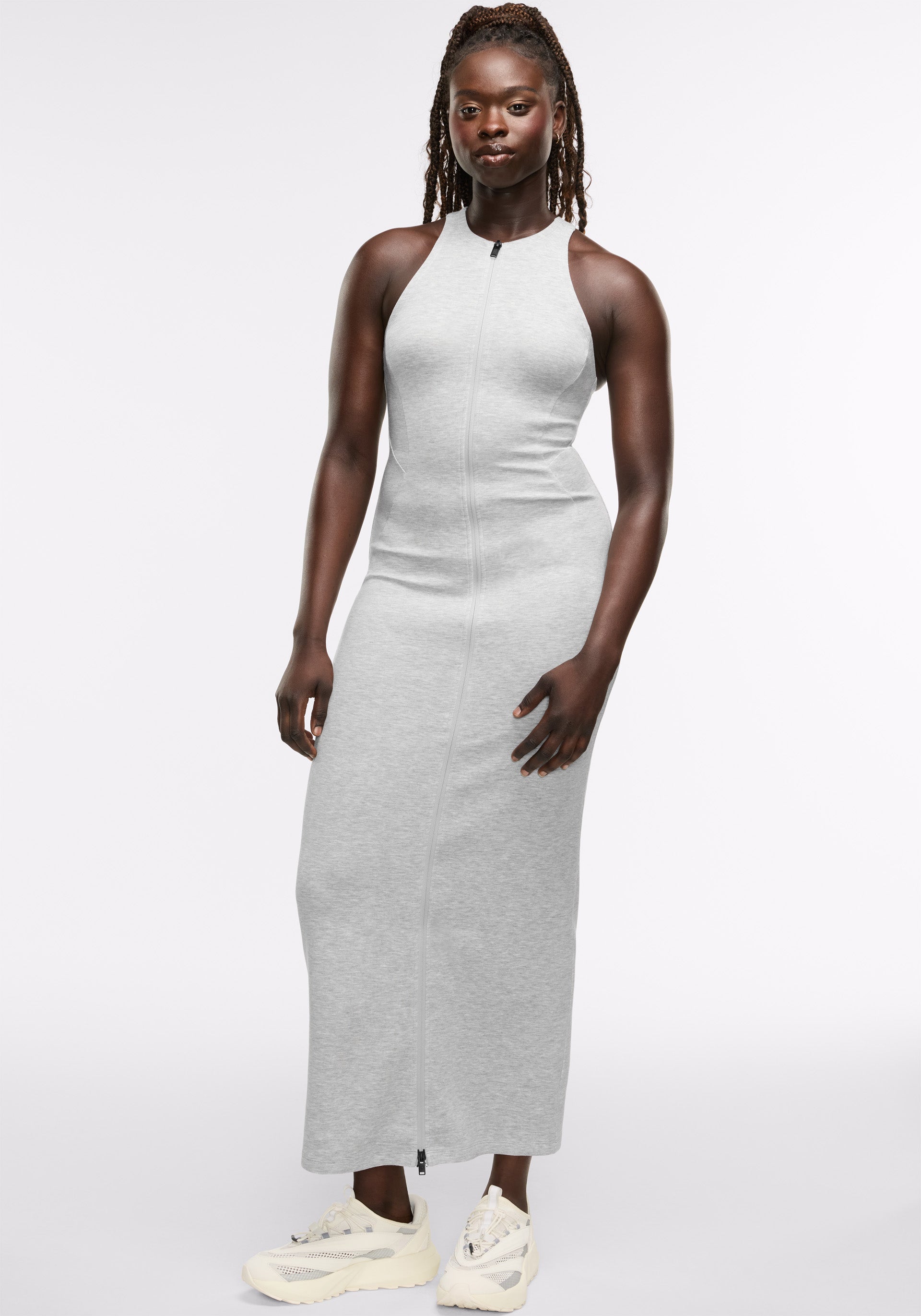 Racerback Maxi Zip Dress Peloton Apparel US Racerback Maxi Zip Dress Peloton Apparel US