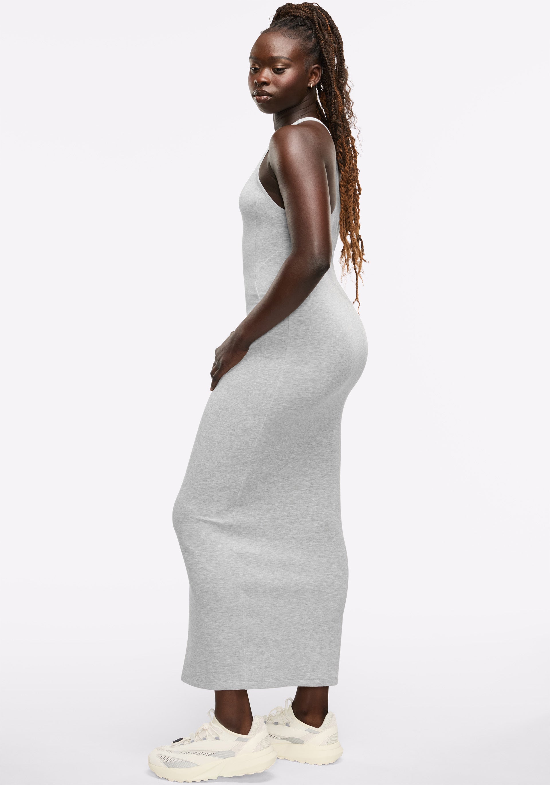 Racerback Maxi Zip Dress โ Peloton Apparel