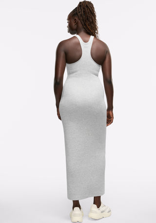 Racerback Maxi Zip Dress
